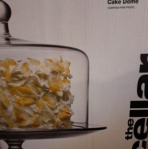 Brand New The Cellar Cake & Dome Stand